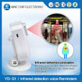3M Home/Supermarket/Warehouse Pir Cordless Induction Doorbell/Gate Alarm